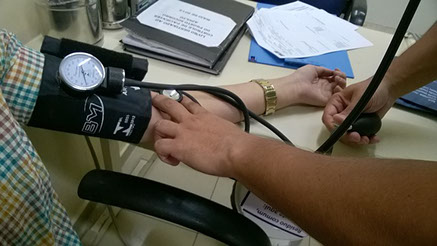 blood pressure reading